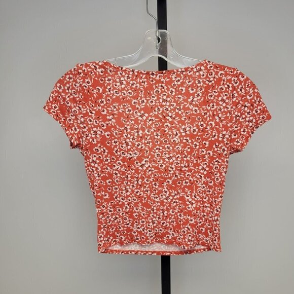 DYNAMITE Tie Front Top - Picture 4 of 5